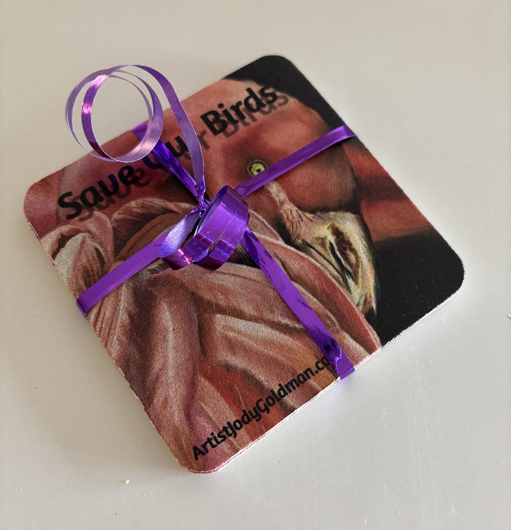 Save our BIrds Coasters