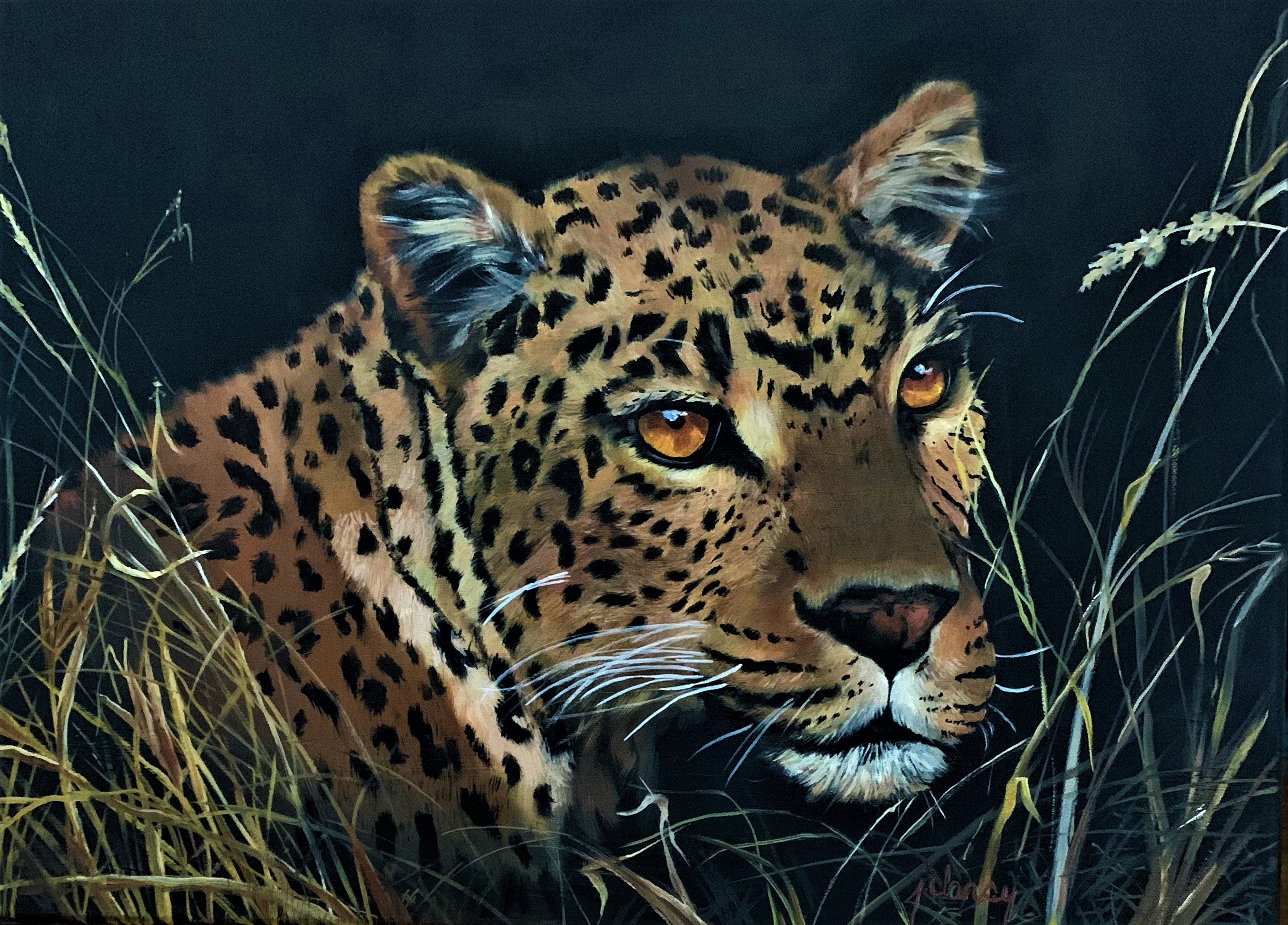Greeting Card - Leopard